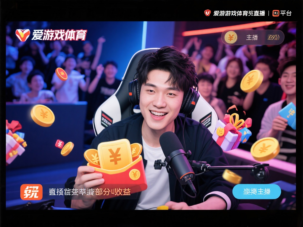 爱游戏体育主播怎么赚钱 (爱游戏体育主播如何通过直播赚取丰厚收入？） 